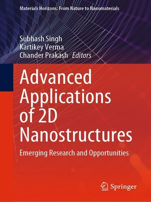 cover image of Advanced Applications of 2D Nanostructures